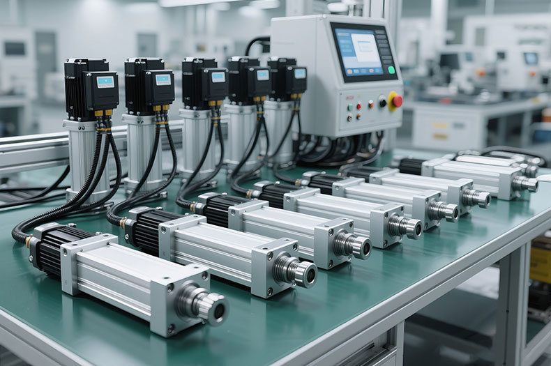 伺服电缸的平稳运行和控制策略