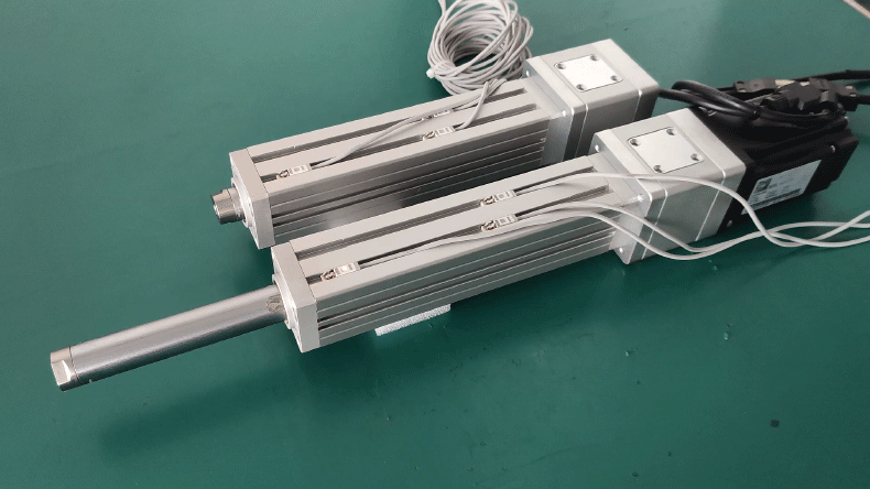 电缸加速度与电机转速的关系