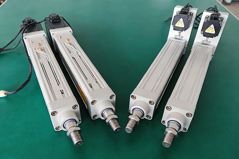 伺服电动缸电机直联安装与折返安装的区别