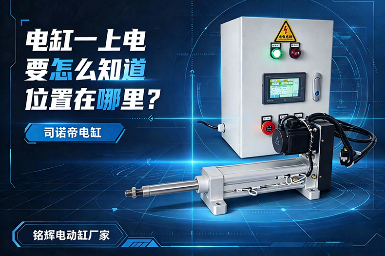 电缸一上电怎么知道位置在哪里?绝对值编码器与回零的区别